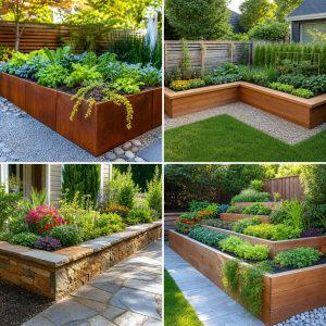 25 backyard ideas with raised beds for a Lush Garden Makeover