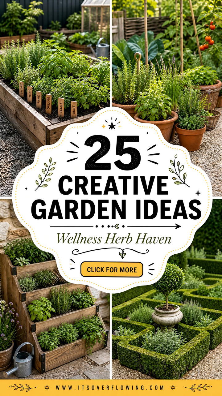 25 creative garden ideas with medicinal herbs for Wellness - 25 creative garden ideas with medicinal herbs for Wellness