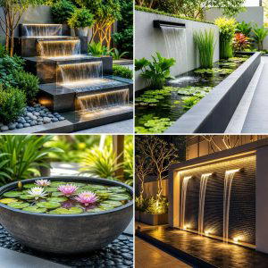 25 creative garden ideas with mini ponds for Tranquil Spaces
