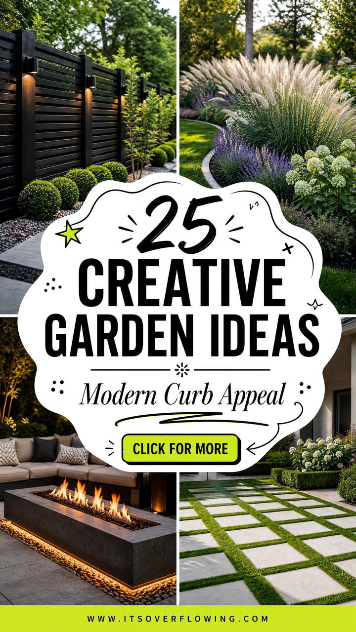 25 creative garden ideas with modern landscape lines for Curb Appeal - 25 creative garden ideas with modern landscape lines for Curb Appeal