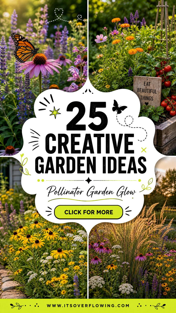 25 creative garden ideas with native wildflowers for Pollinators - 25 creative garden ideas with native wildflowers for Pollinators