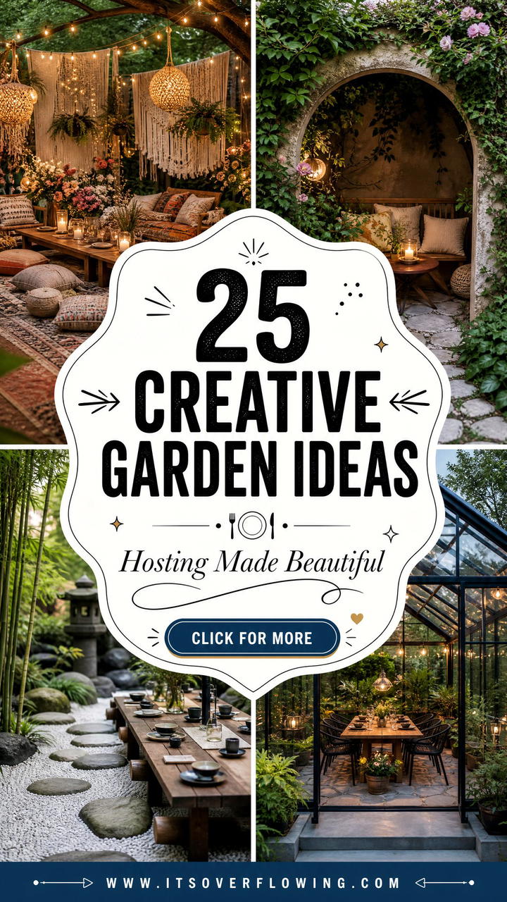 25 creative garden ideas with outdoor dining spaces for Hosting - 25 creative garden ideas with outdoor dining spaces for Hosting