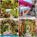 25 creative garden ideas with pergola vines for Shaded Beauty