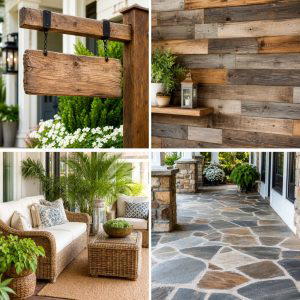 25 front porch decor ideas with rustic accents Youll Love