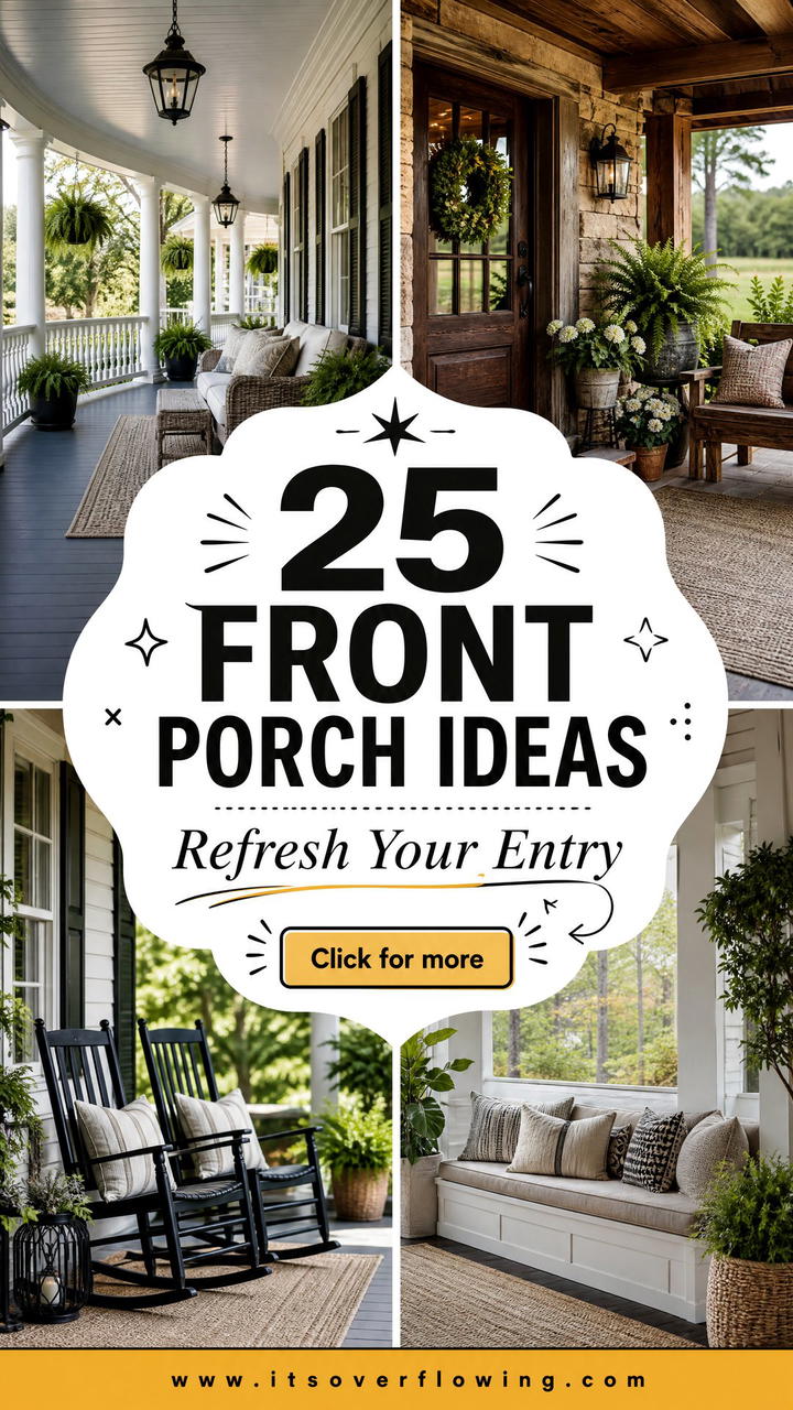 25 front porch ideas To Refresh Your Entry With Style - 25 front porch ideas To Refresh Your Entry With Style