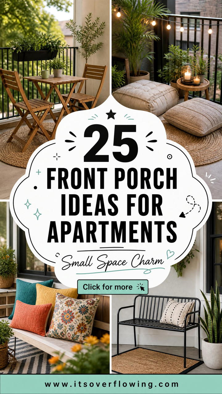 25 front porch ideas for apartments To Maximize Small Spaces - 25 front porch ideas for apartments To Maximize Small Spaces