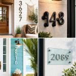 25 front porch ideas with house numbers for Bold Curb Appeal