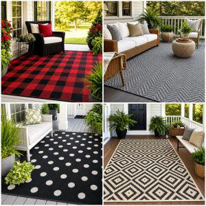 25 front porch ideas with layered doormats for a Welcoming Entry