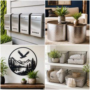 25 front porch ideas with metal decor for Stylish Curb Appeal