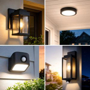 25 front porch ideas with motion lights for Safer Curb Appeal
