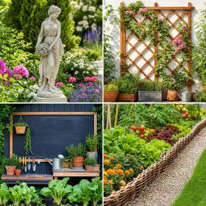 25 garden decor ideas for backyards Beautiful Outdoor Tips
