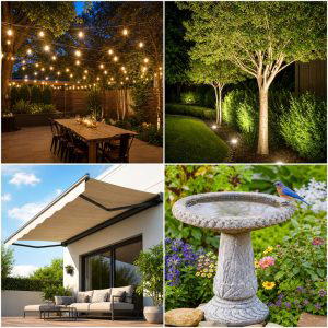 25 garden decor ideas for cozy evenings Outdoors