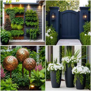 25 garden design ideas with bold contrast Dramatic Yard Style