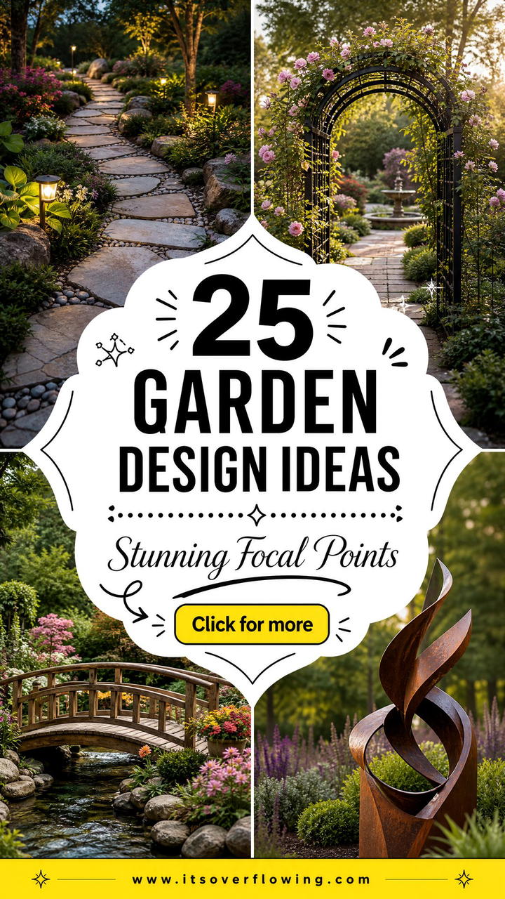 25 garden design ideas with focal points Stunning Yard Plans - 25 garden design ideas with focal points: Stunning Yard Plans