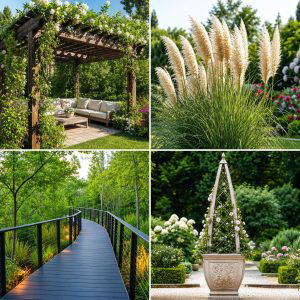 25 garden design ideas with height variation Dynamic Yard Style