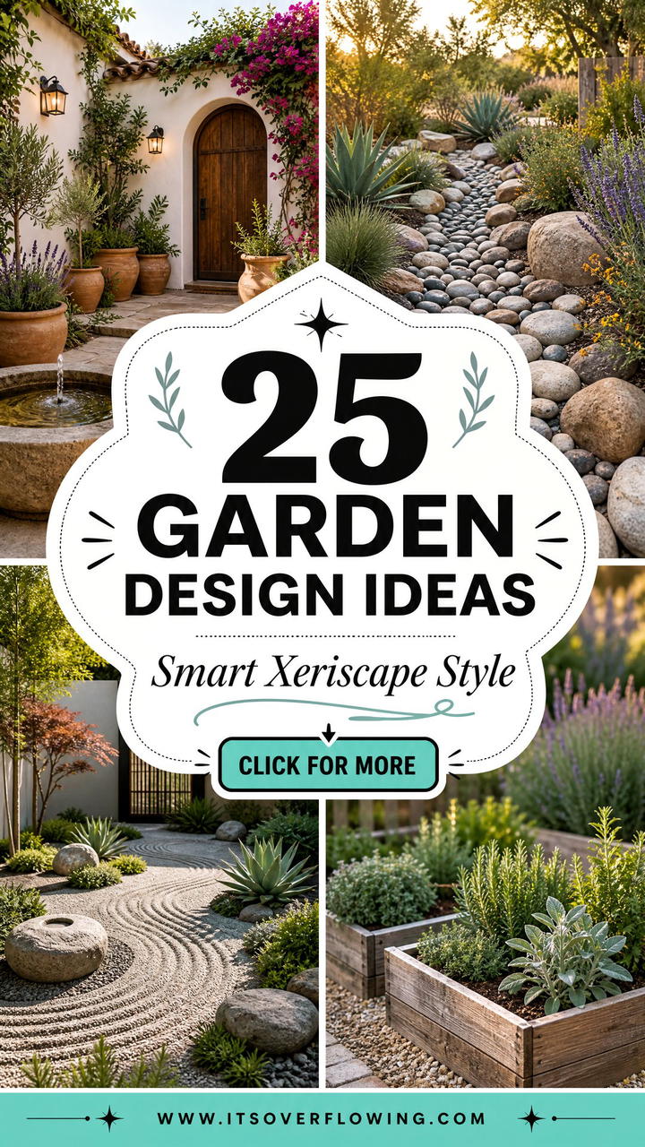 25 garden design ideas with low water plants Smart Xeriscapes - 25 garden design ideas with low water plants: Smart Xeriscapes