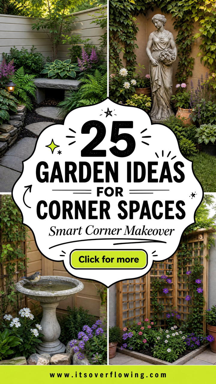 25 garden ideas for corner spaces Smart Small-Yard Designs - 25 garden ideas for corner spaces: Smart Small-Yard Designs