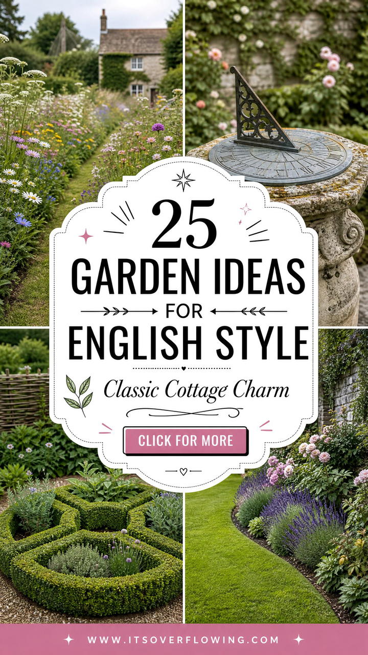 25 garden ideas for english style Classic Cottage Charm - 25 garden ideas for english style: Classic Cottage Charm