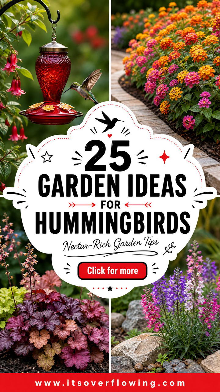 25 garden ideas for hummingbirds Nectar-Rich Yard Tips - 25 garden ideas for hummingbirds: Nectar-Rich Yard Tips