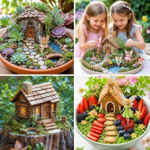 25 garden ideas with fairy gardens for Magical Outdoor Charm