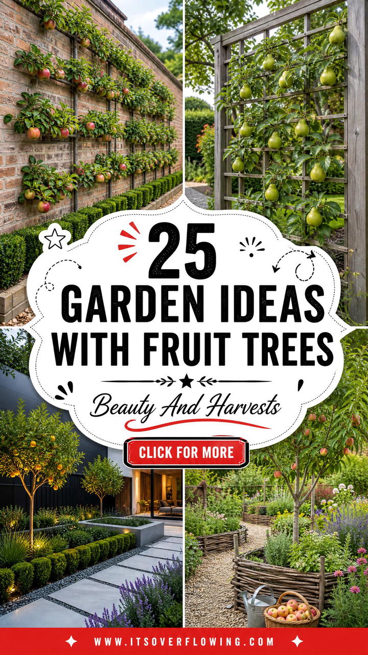25 garden ideas with fruit trees for Beauty and Harvests - 25 garden ideas with fruit trees for Beauty and Harvests