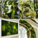 25 garden ideas with moss art: Fresh Green Outdoor Style