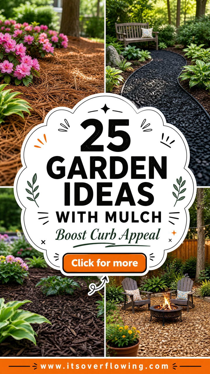 25 garden ideas with mulch Easy Ways to Boost Curb Appeal - 25 garden ideas with mulch: Easy Ways to Boost Curb Appeal