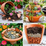 25 recycled garden ideas with broken pots: Creative DIYs