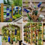 25 recycled garden ideas with hanging bottle planters: DIY