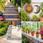 25 recycled garden ideas with leftover tiles: Stylish DIYs