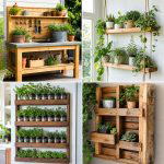 25 recycled garden ideas with old shelves for Smart DIY