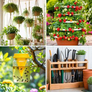 25 recycled garden ideas with plastic bottles for DIY