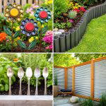 25 recycled garden ideas with recycled metal art to Try