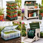 25 recycled garden ideas with storage bins for Smart DIY