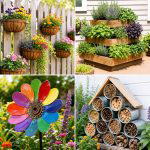 25 recycled garden ideas with tin cans: Budget DIY Planters