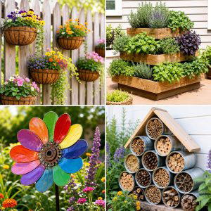 25 recycled garden ideas with tin cans Budget DIY Planters