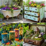 25 reusing old things ideas for garden decor