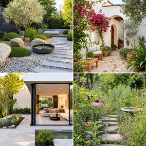 25 small garden ideas with no lawn for Easy Outdoor Style