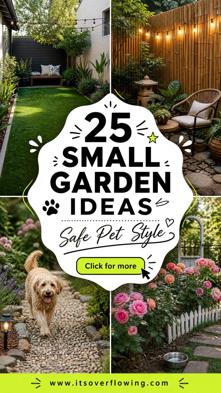 25 small garden ideas with pet friendly plants for Safe Style - 25 small garden ideas with pet friendly plants for Safe Style