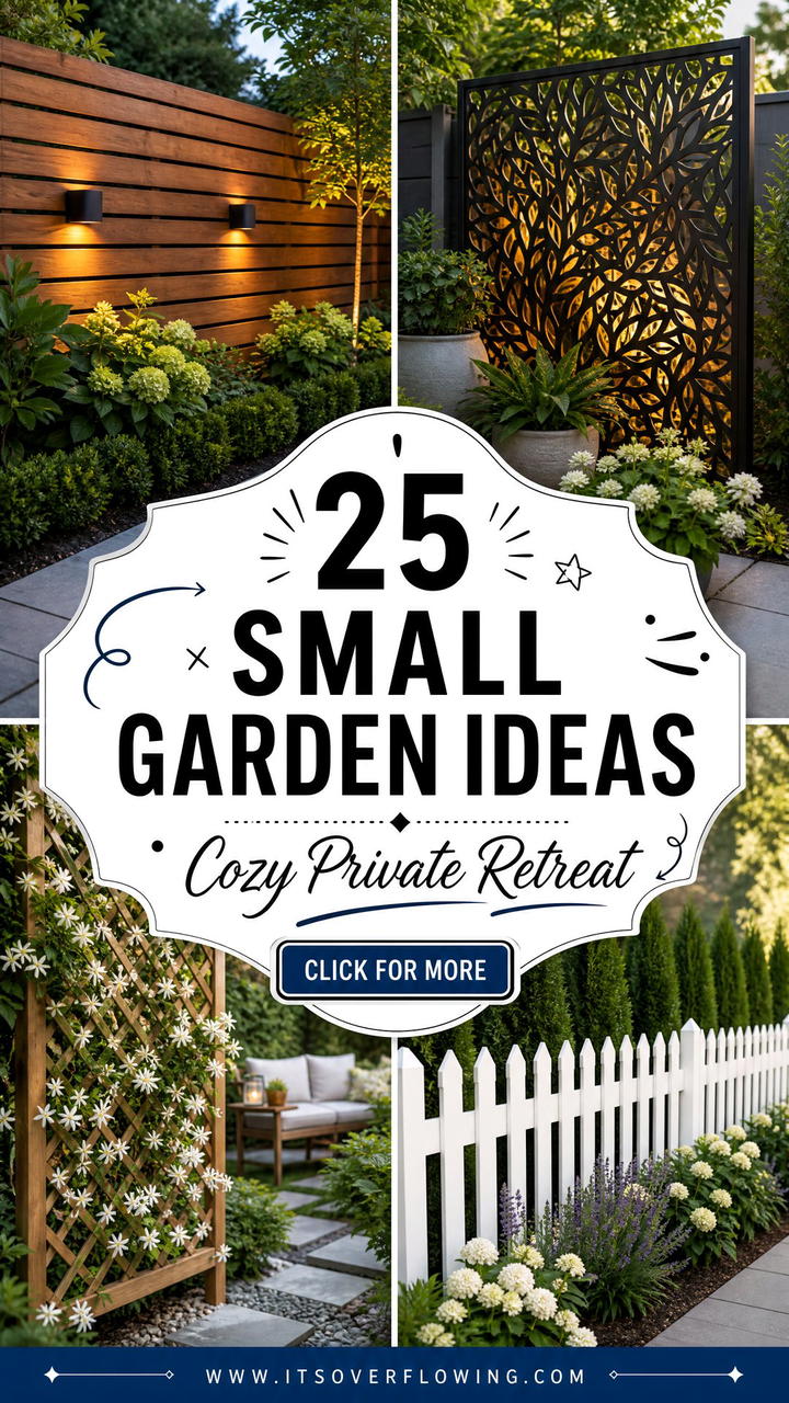 25 small garden ideas with privacy screens for Cozy Seclusion - 25 small garden ideas with privacy screens for Cozy Seclusion