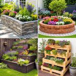 25 small garden ideas with raised beds for Productive Spaces
