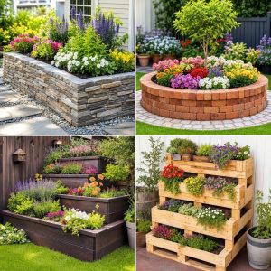 25 small garden ideas with raised beds for Productive Spaces