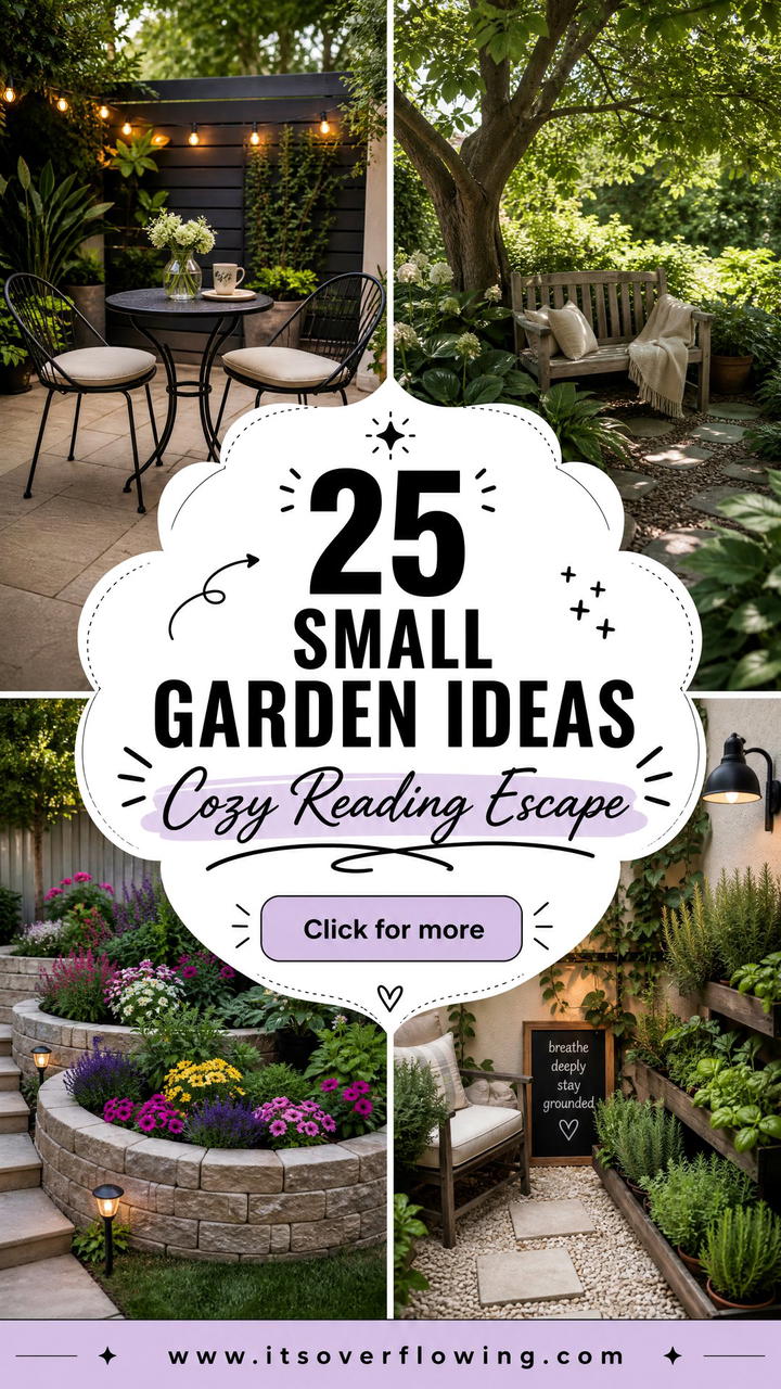 25 small garden ideas with reading nook for Cozy Outdoor Escapes - 25 small garden ideas with reading nook for Cozy Outdoor Escapes