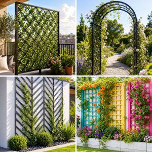 25 small garden ideas with trellis to Maximize Beauty Fast