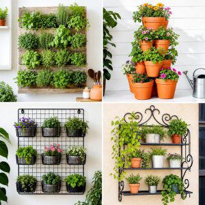 25 small garden ideas with vertical planters for Lush Walls