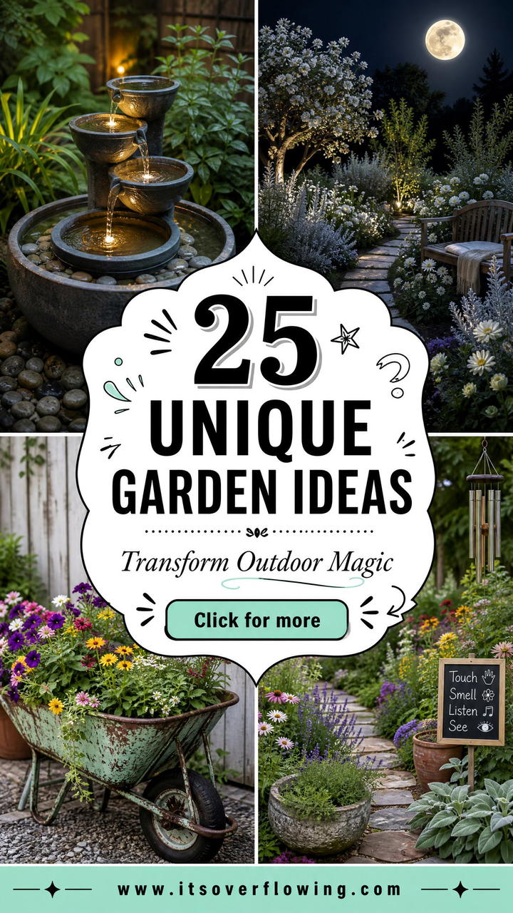25 unique garden ideas to Transform Any Outdoor Space Fast - 25 unique garden ideas to Transform Any Outdoor Space Fast