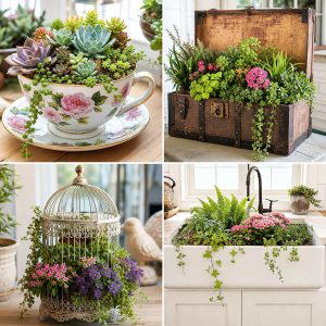 25 upcycled garden ideas for porches to Refresh Your Space