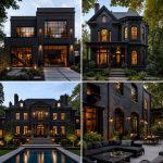 30 Black Brick House Exteriors for Bold Curb Appeal