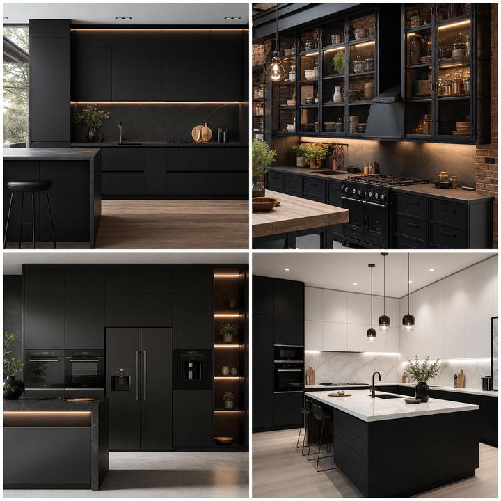 30 Dark Wood Kitchen Cabinet Designs for Classic Style