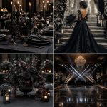 30 Black-Themed Wedding Decor Ideas for Bold Celebrations
